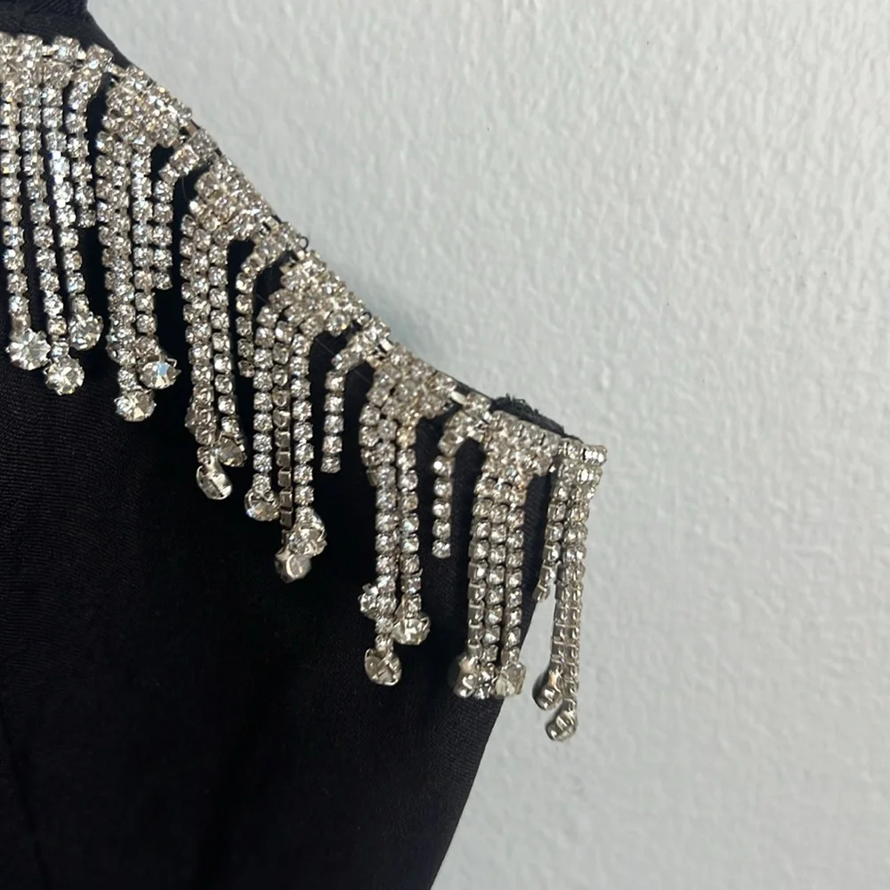 Garage Rhinestone-Fringe Cami - Picture 2 of 4